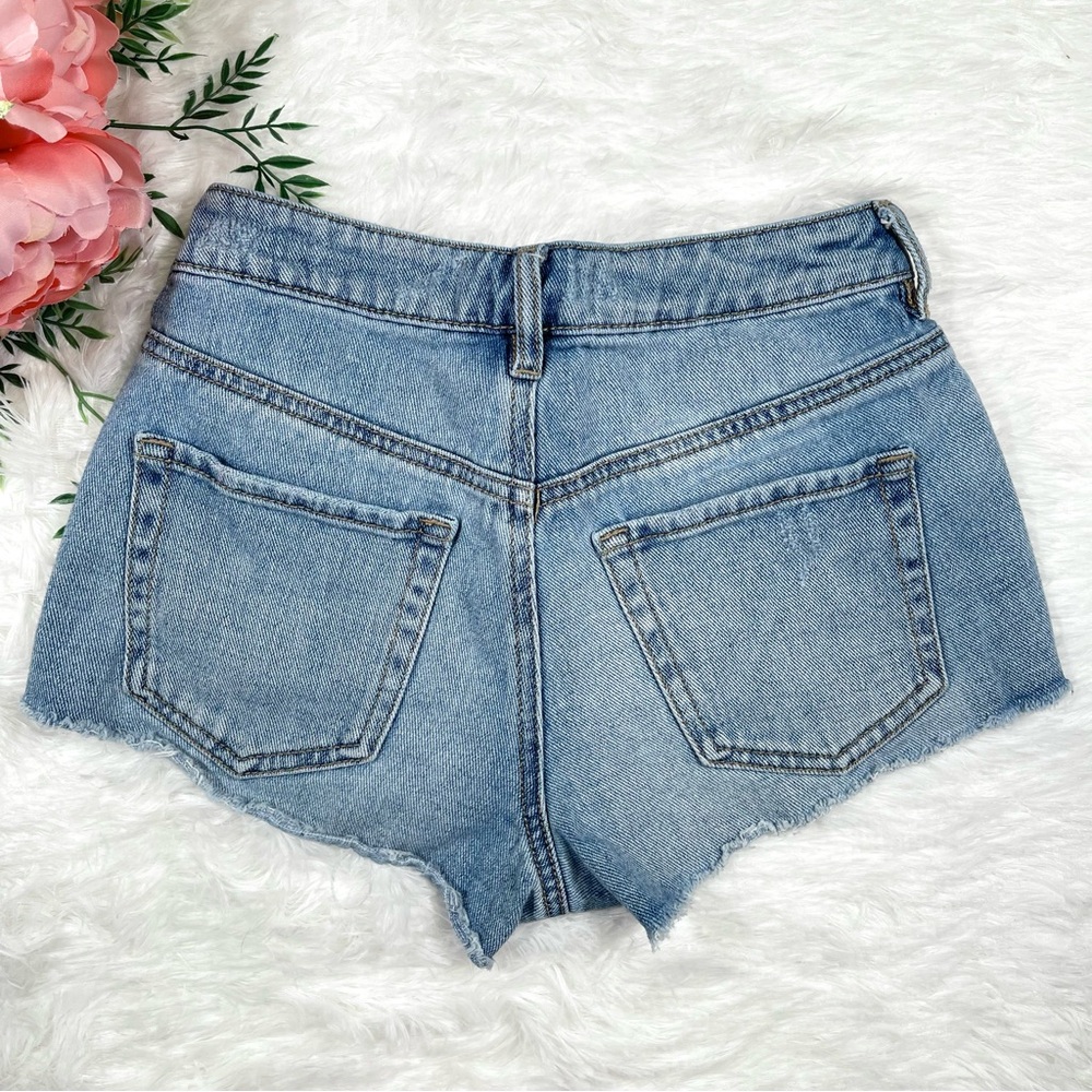 Women’s Pacsun High-Rise Festival Denim Shorts Sz 23 - Picture 6 of 6